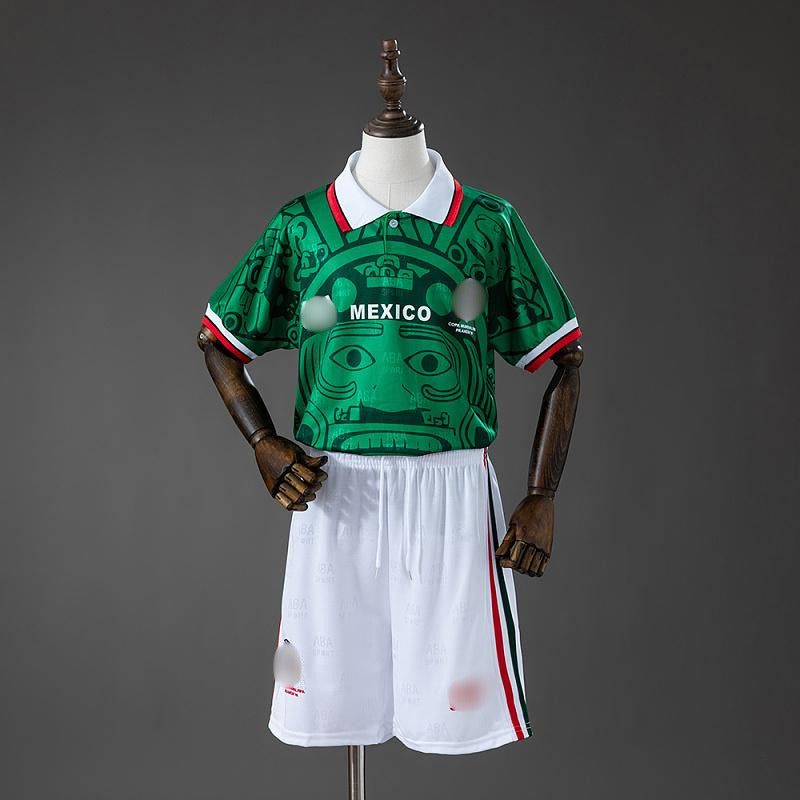Camiseta Retro Niño México Local 98-99