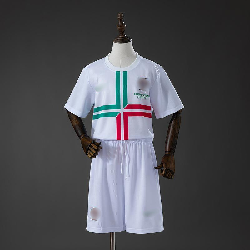 Camiseta Retro Niño Portugal Visitante 12-13