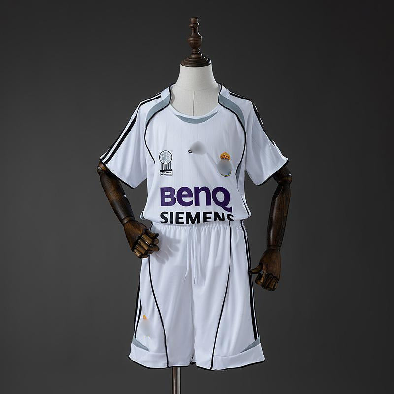 Camiseta Retro Niño Real Madrid Local 06-07
