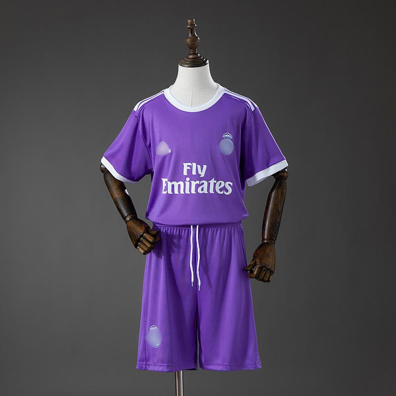 Camiseta Retro Niño Real Madrid Visitante 16-17