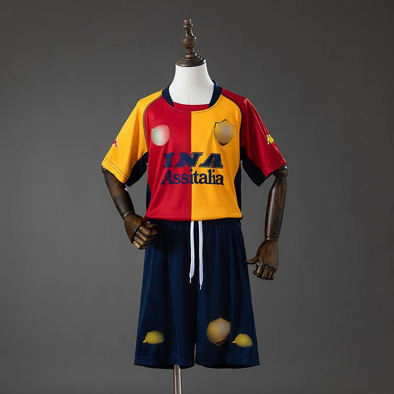 Camiseta Retro Niño Roma 00-01
