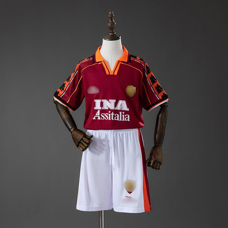 Camiseta Retro Niño Roma Local 98-99