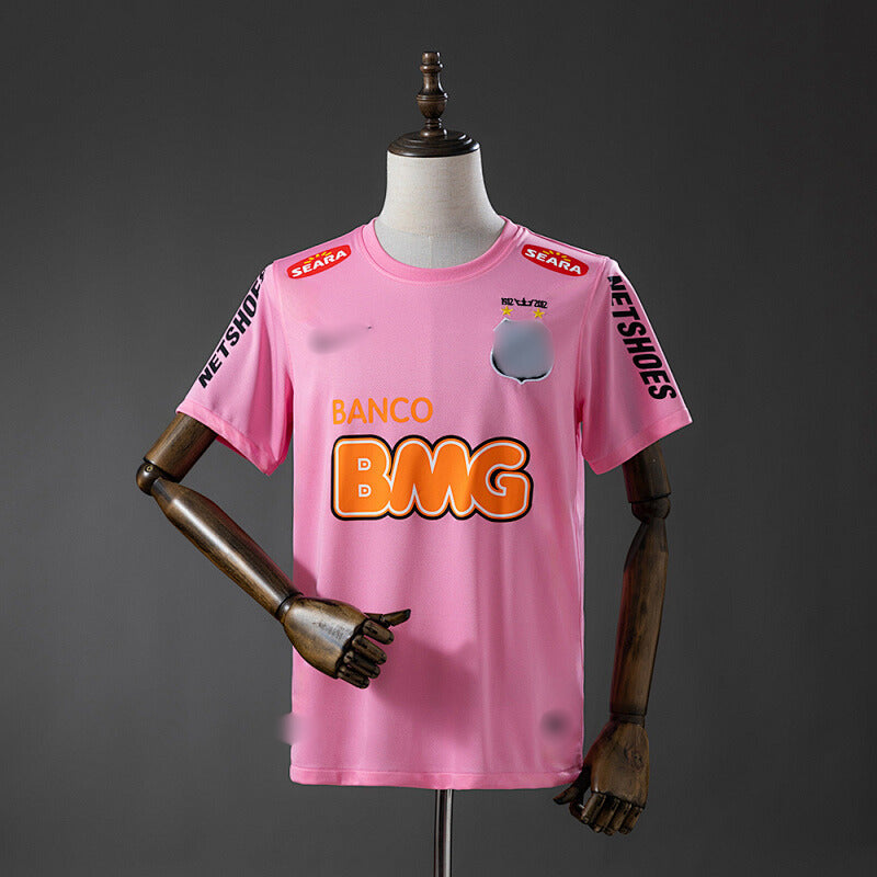 Camiseta Retro Santos Rosa 12-13
