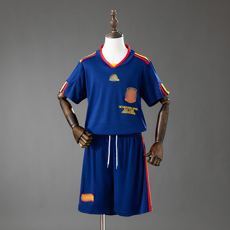 Camiseta Retro Niño España Visitante 10-11