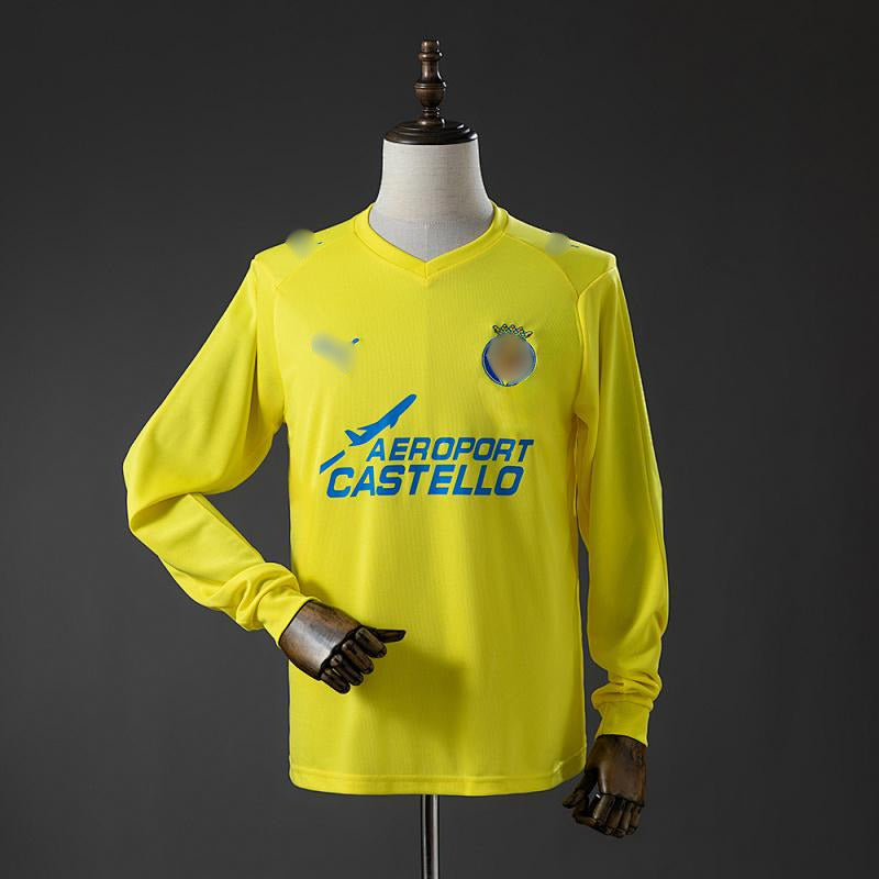 Camiseta Retro Manga Larga Villarreal Local 08-09