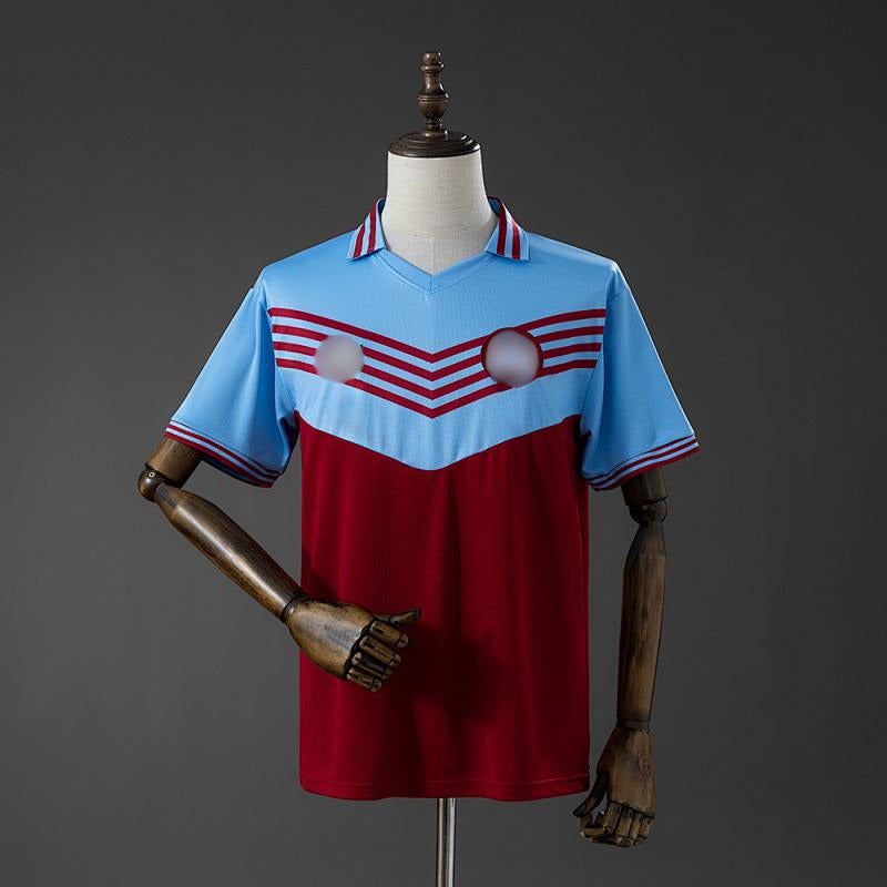 Camiseta Retro West Ham Local 76-80