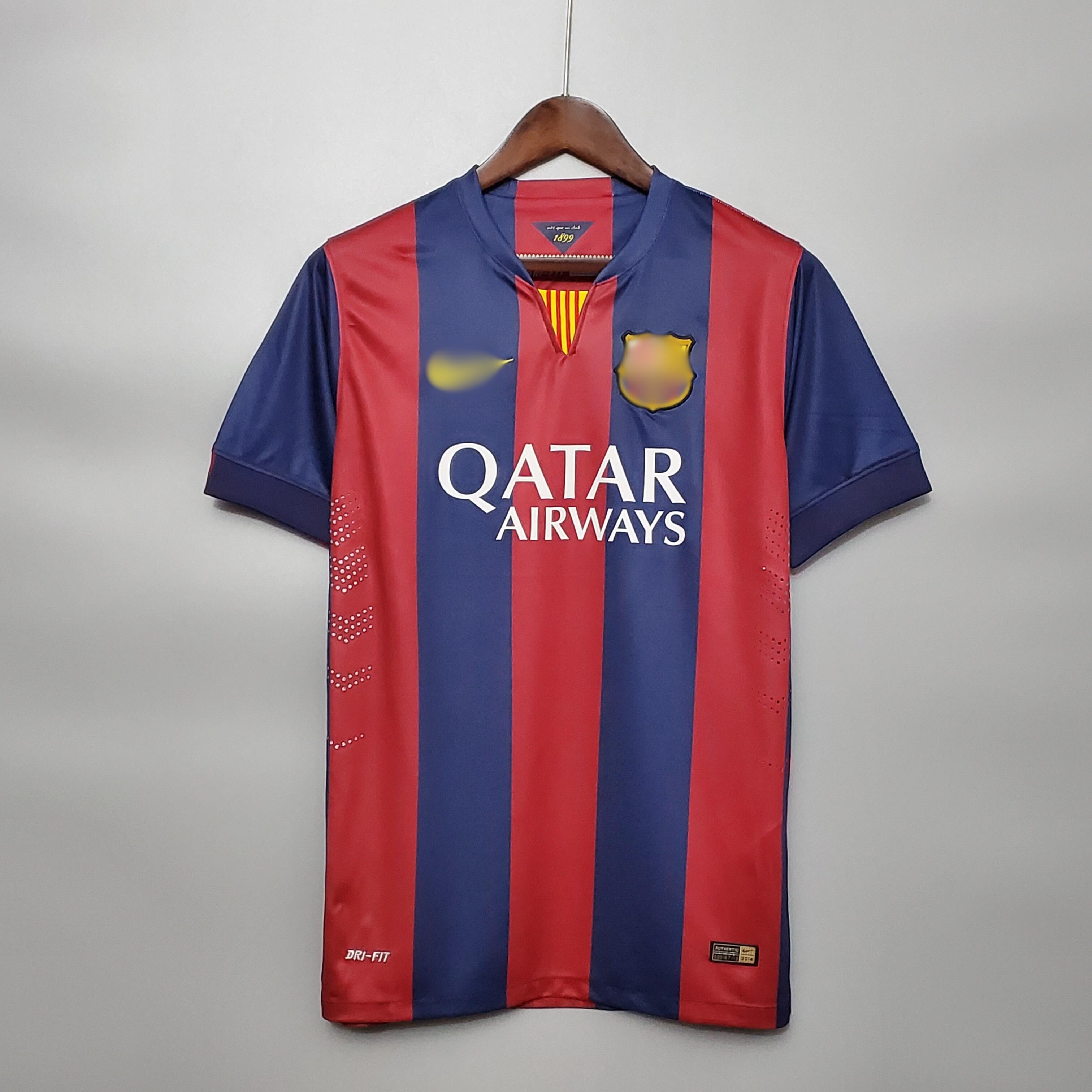 Camiseta Retro Barcelona Local 14-15 delante