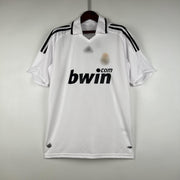 Camiseta Retro Real Madrid Local 08-09 delante