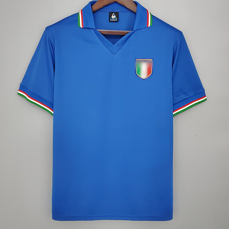 Camiseta Retro Italia Local 1982 delante