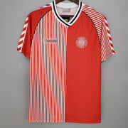 Camiseta Retro Dinamarca Local 1986