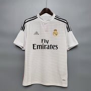  Camiseta Retro Real Madrid Local 14-15 delante