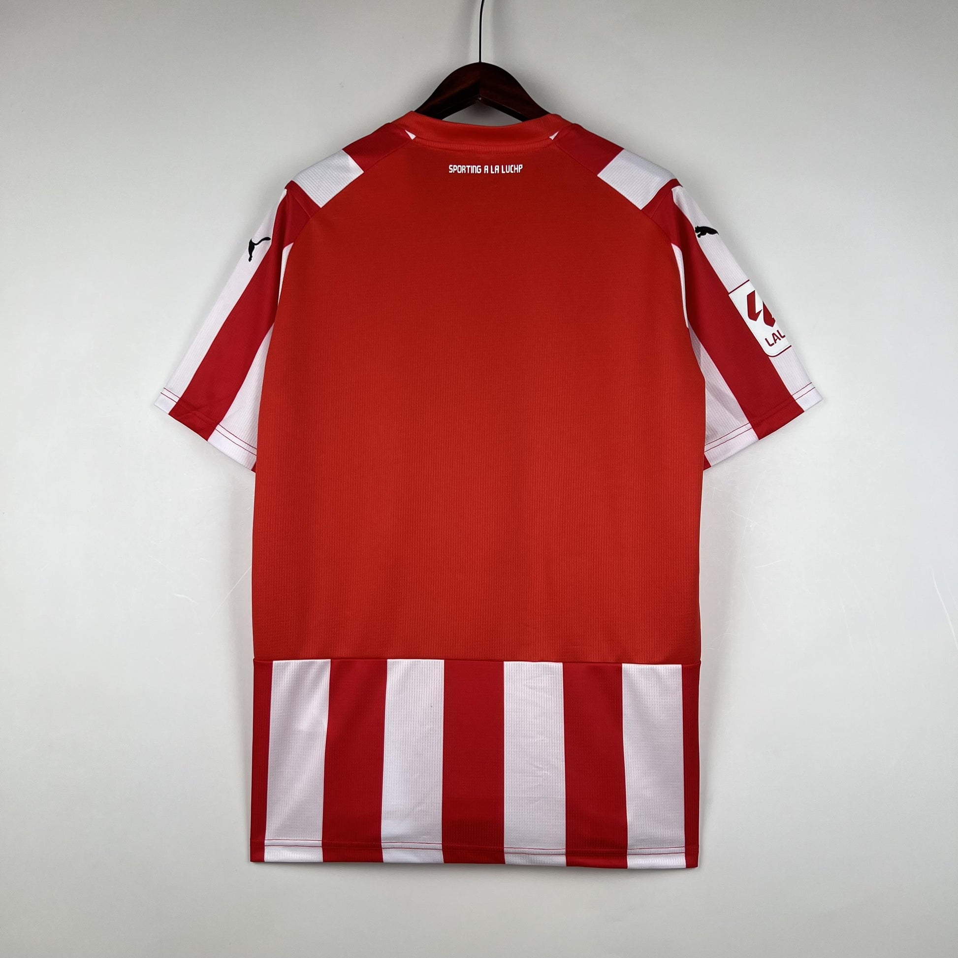 Camiseta Sporting de Gijón Local 23-24 espalda