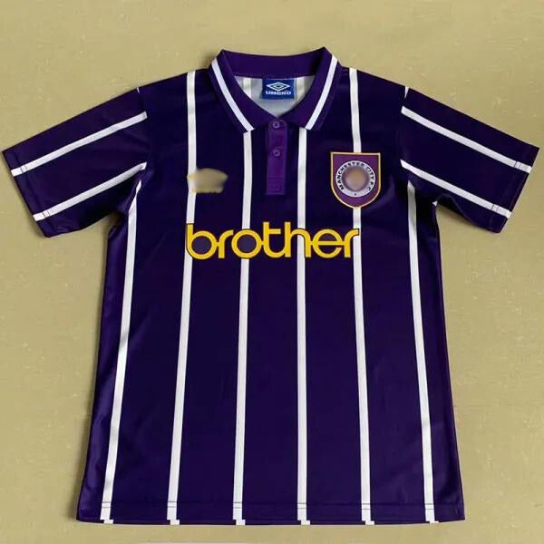 Camiseta Retro Manchester City Visitante 1993 delante