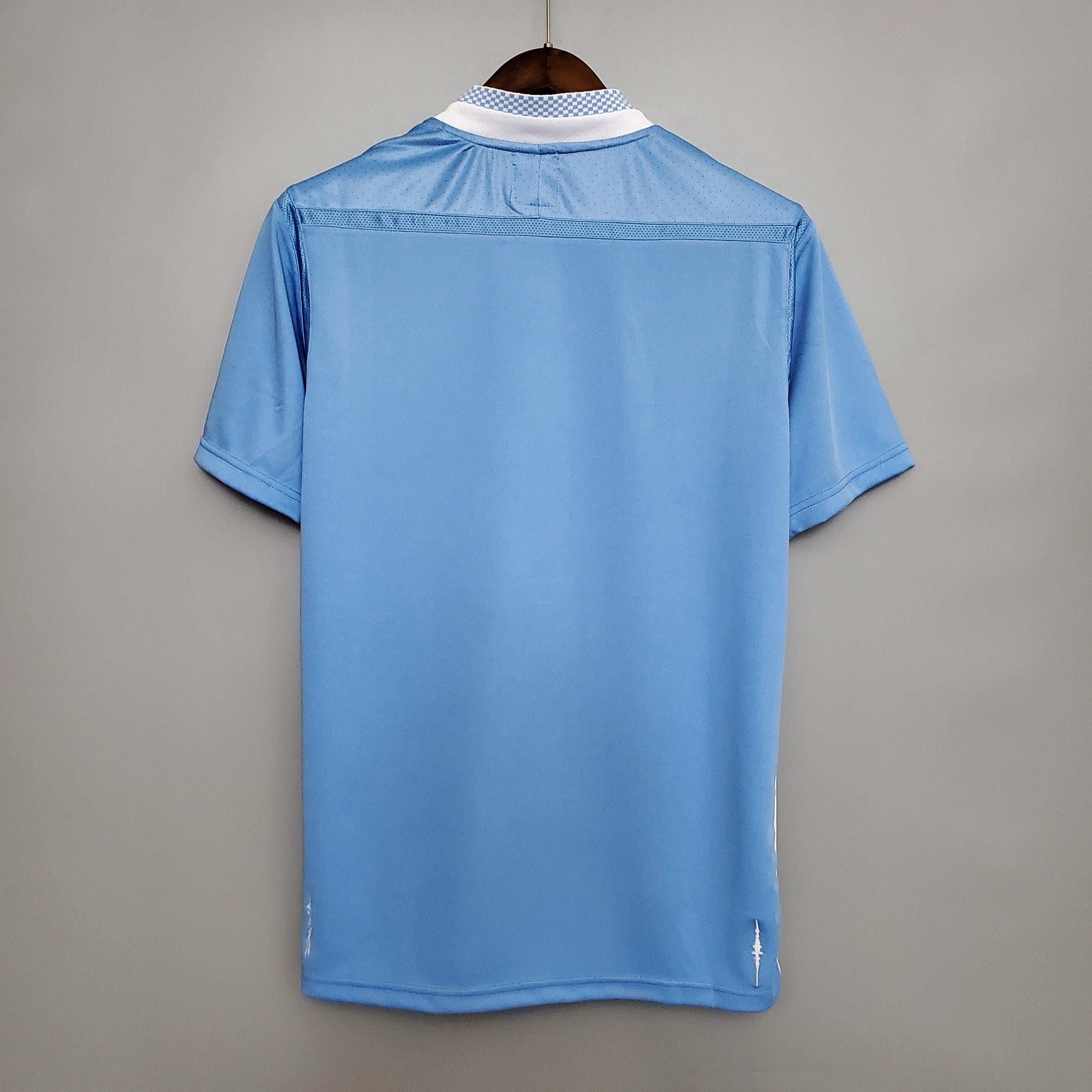 Camiseta Retro Manchester City Local 11-12 espalda