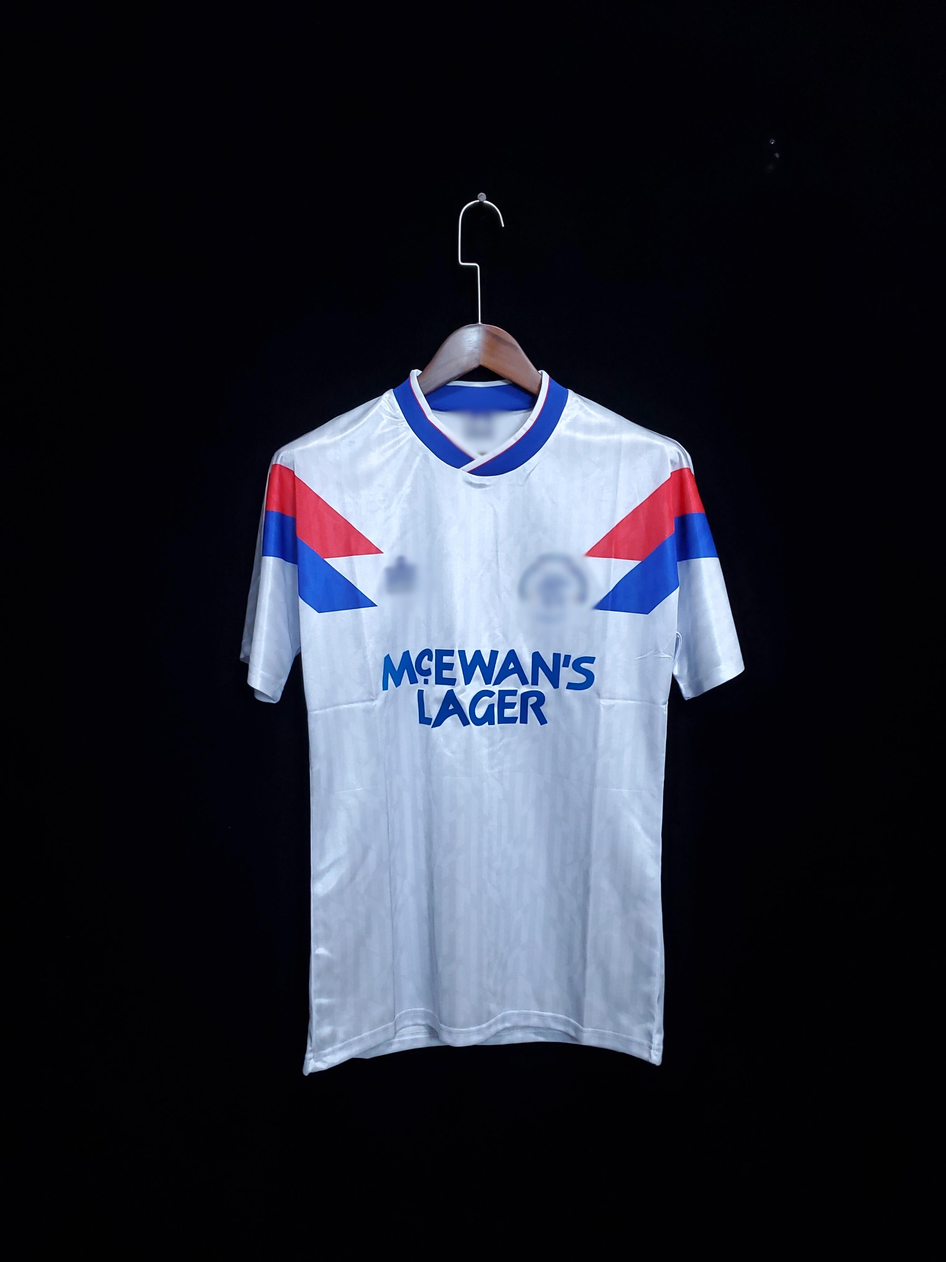 Camiseta Retro Rangers Visitante 90-91