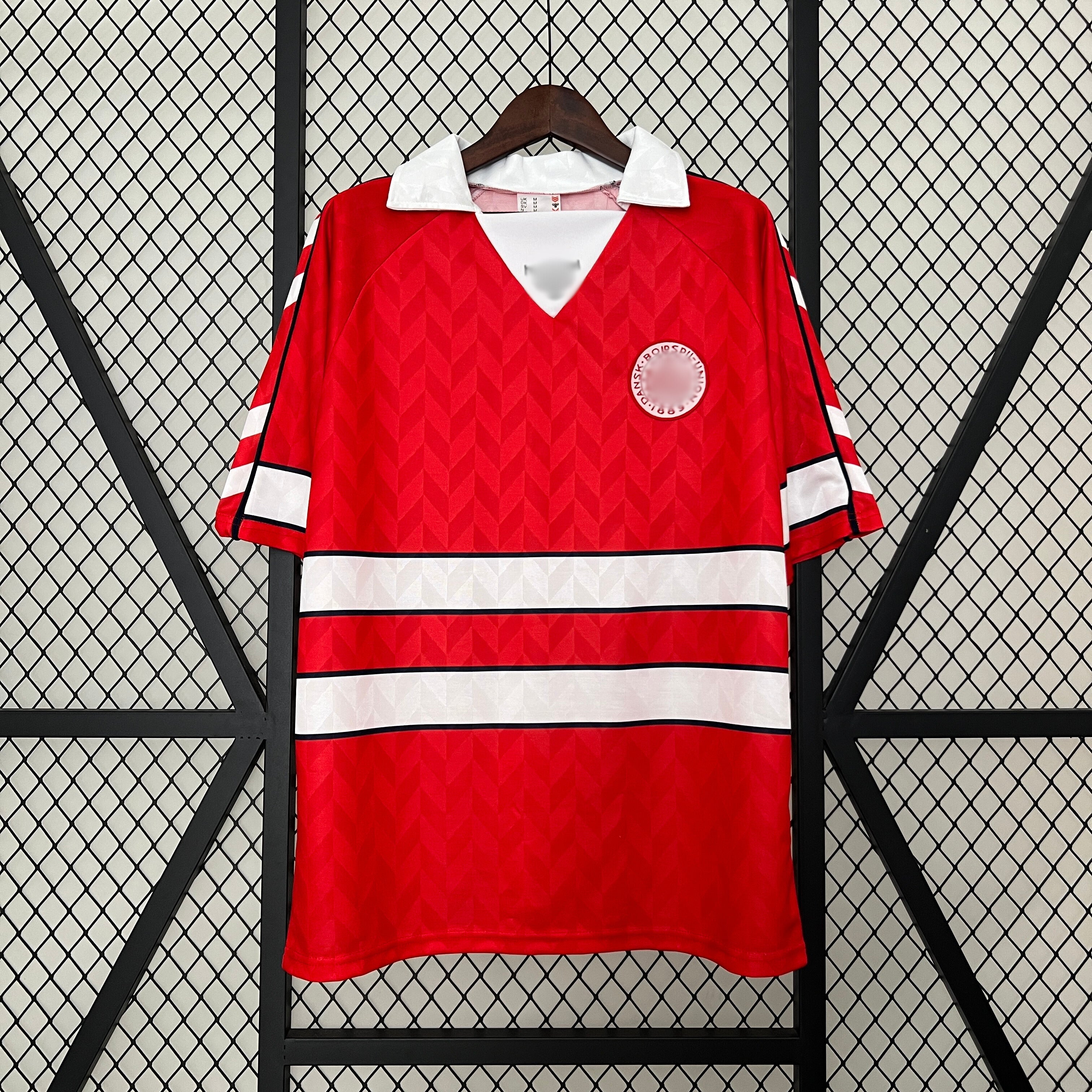 Camiseta Retro Dinamarca Local 1988