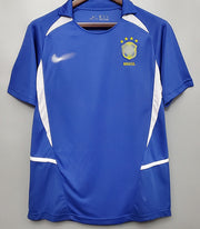 Camiseta Retro Brasil Visitante 2002