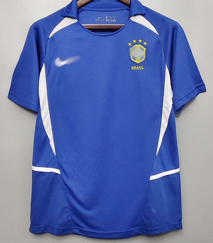 Camiseta Retro Brasil Visitante 2002