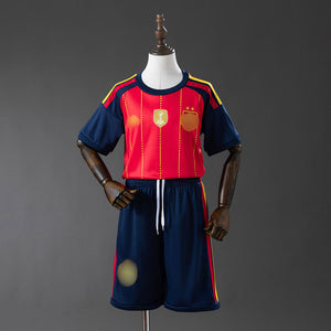 Camiseta Niño España Local Campeona del Mundo 2026